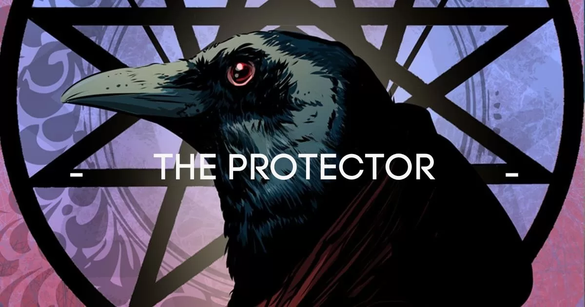 The Protector: A Protetora é a guardiã feroz que se ergue entre você e o perigo. Com olhos atentos e força silenciosa, ela oferece amparo, segurança e firmeza. Invoque-a para proteção espiritual, emocional ou física em momentos de vulnerabilidade.